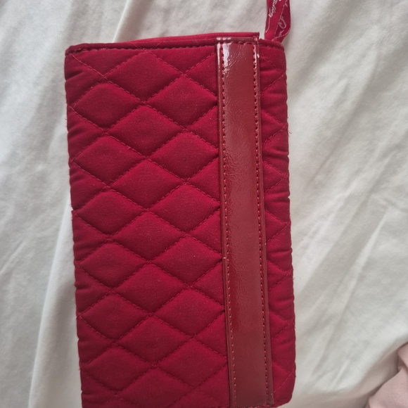 Vera Bradley Red Quilted Wallet - Picture 3 of 3